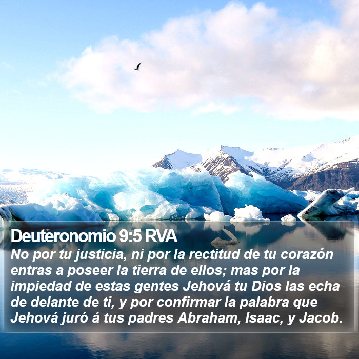 Deuteronomio 9:5 RVA Bible Study