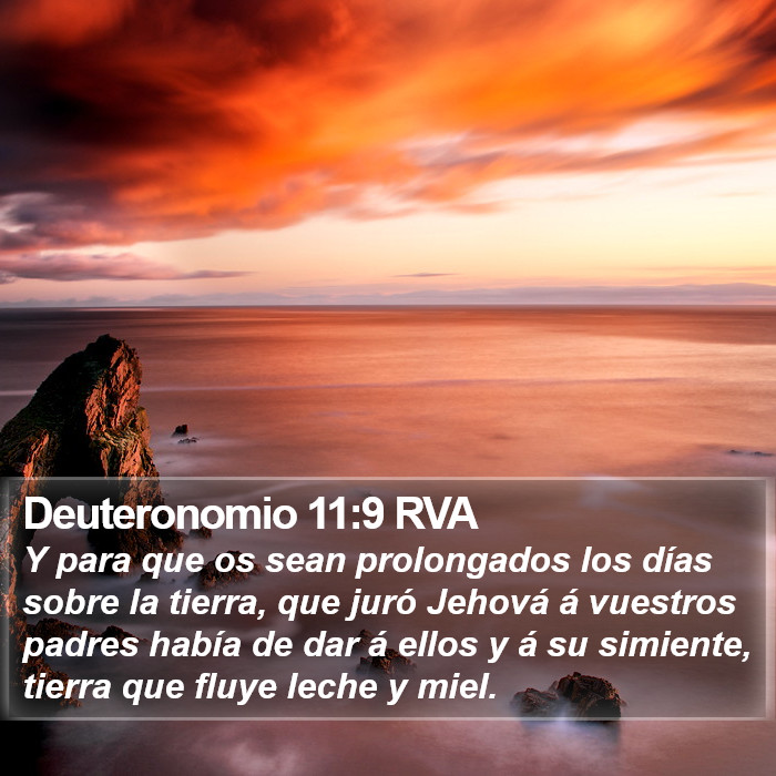 Deuteronomio 11:9 RVA Bible Study