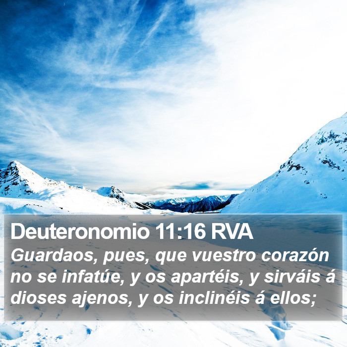 Deuteronomio 11:16 RVA Bible Study