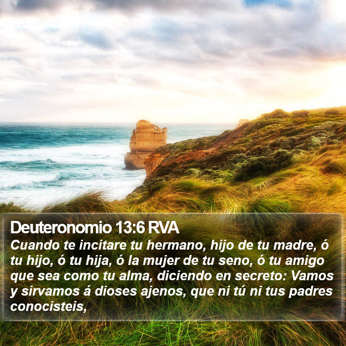 Deuteronomio 13:6 RVA Bible Study