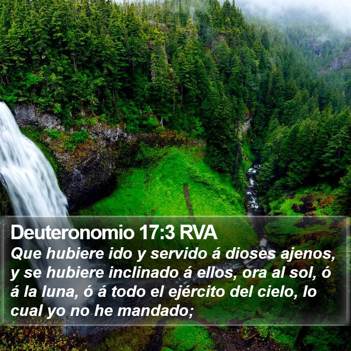 Deuteronomio 17:3 RVA Bible Study