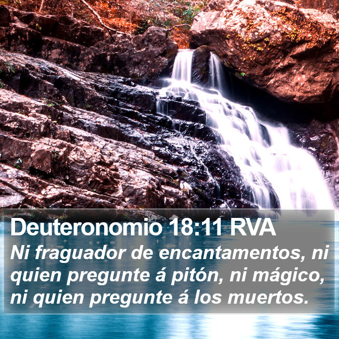 Deuteronomio 18:11 RVA Bible Study