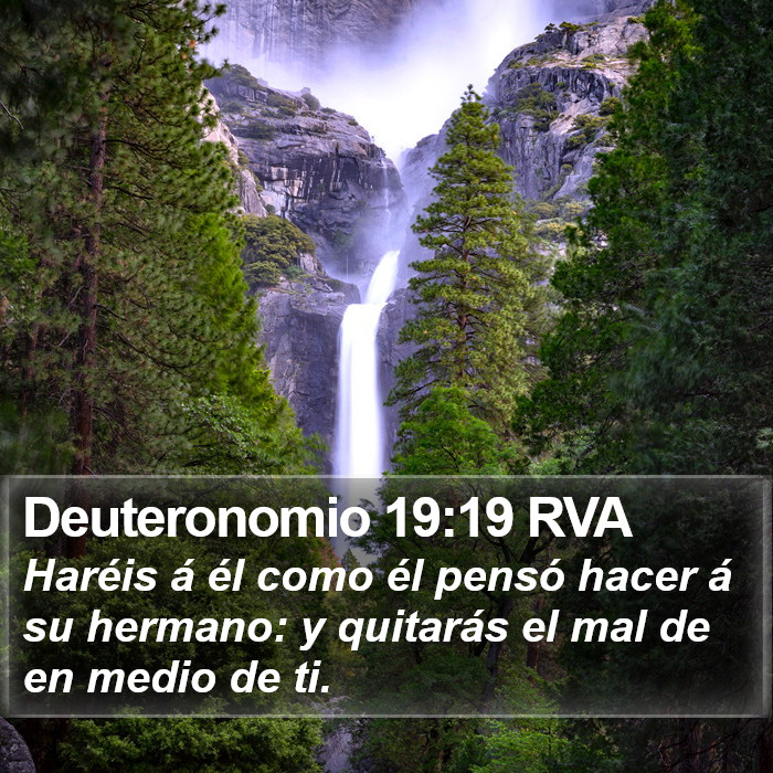 Deuteronomio 19:19 RVA Bible Study