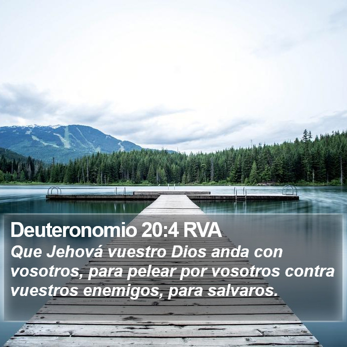 Deuteronomio 20:4 RVA Bible Study