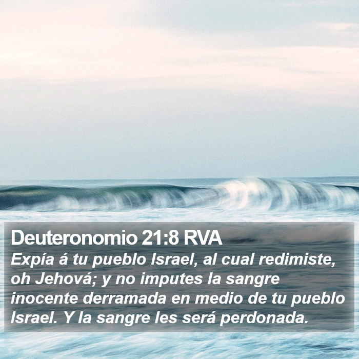 Deuteronomio 21:8 RVA Bible Study