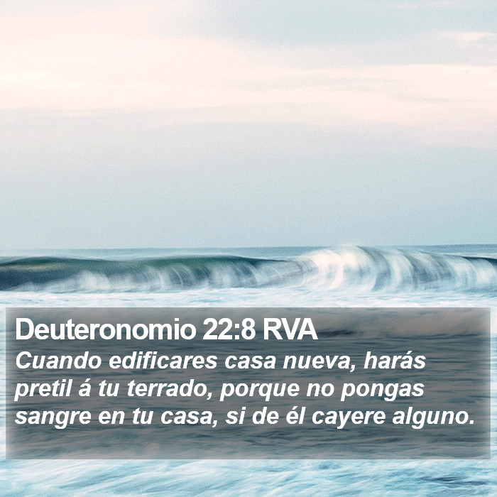 Deuteronomio 22:8 RVA Bible Study