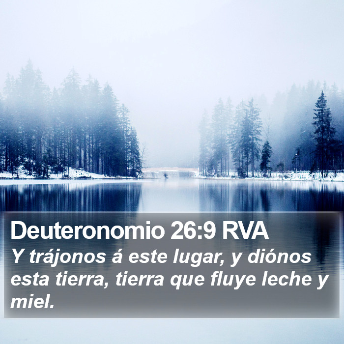 Deuteronomio 26:9 RVA Bible Study