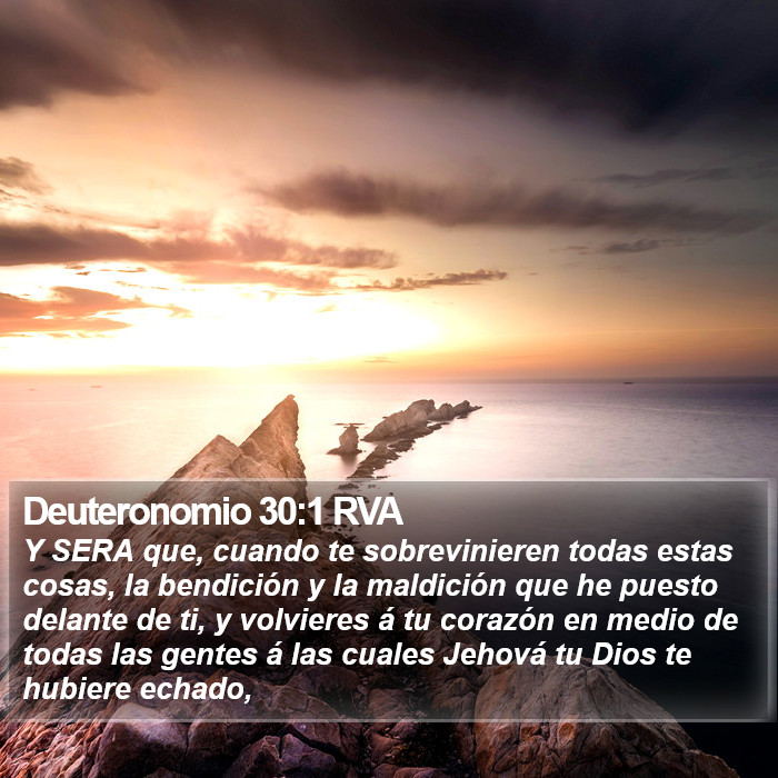 Deuteronomio 30:1 RVA Bible Study