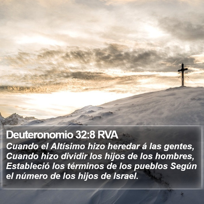 Deuteronomio 32:8 RVA Bible Study