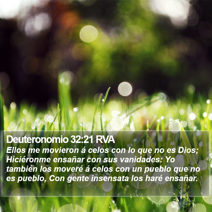 Deuteronomio 32:21 RVA Bible Study