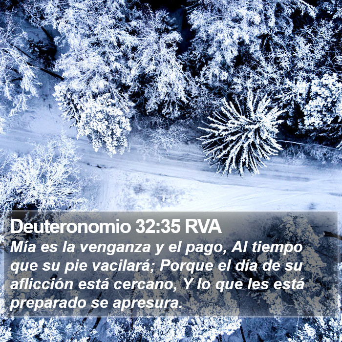 Deuteronomio 32:35 RVA Bible Study