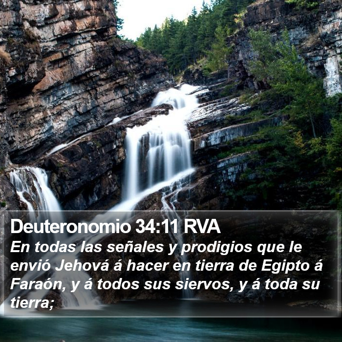 Deuteronomio 34:11 RVA Bible Study