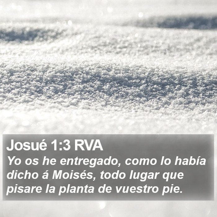 Josué 1:3 RVA Bible Study