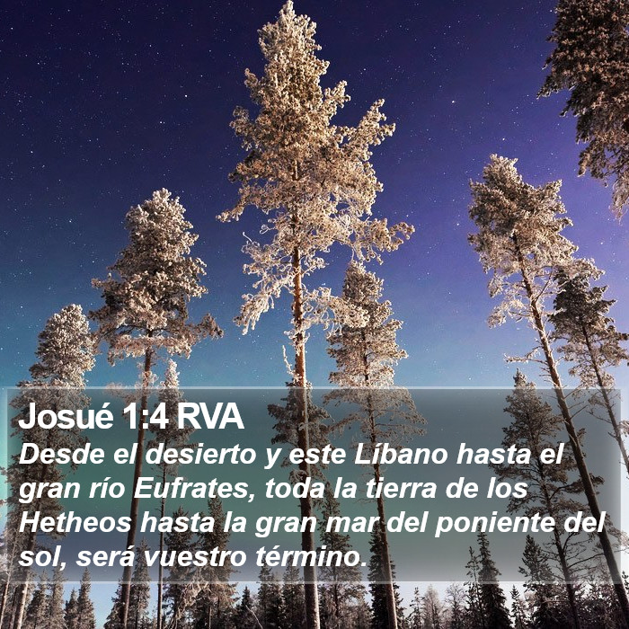 Josué 1:4 RVA Bible Study