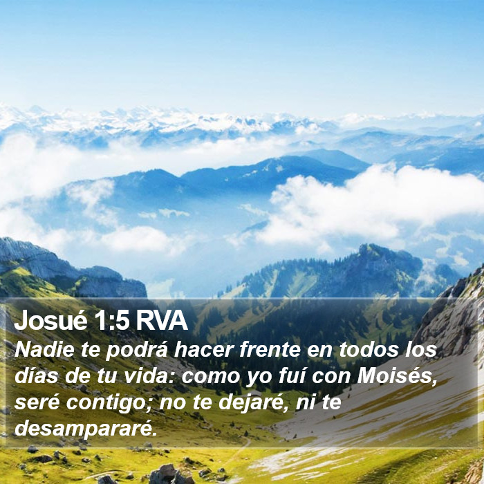 Josué 1:5 RVA Bible Study