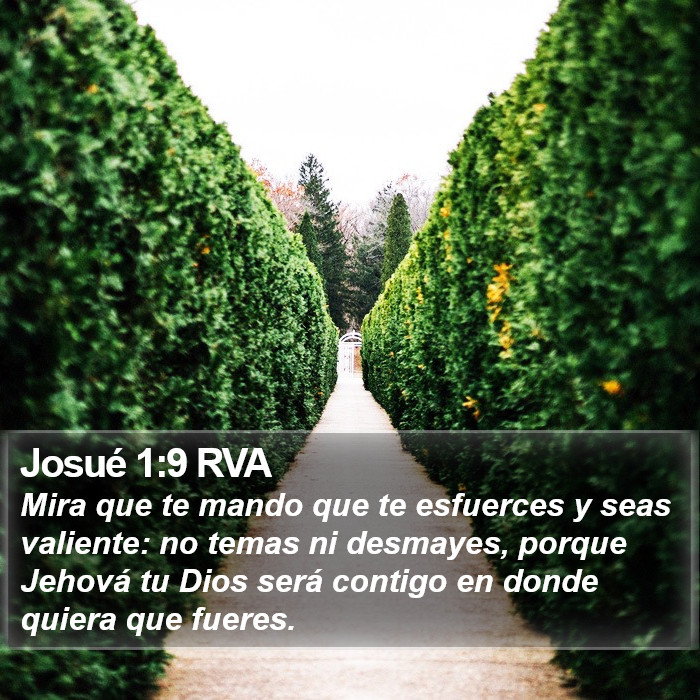 Josué 1:9 RVA Bible Study