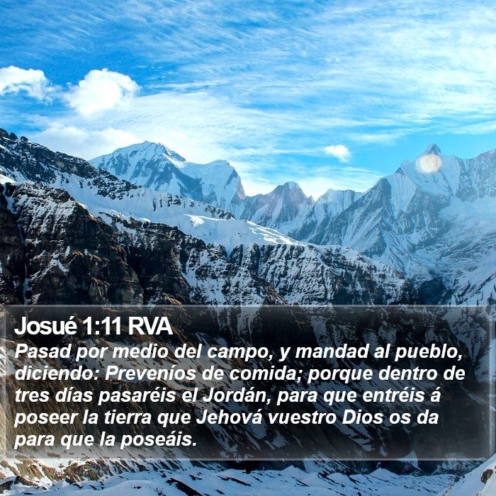 Josué 1:11 RVA Bible Study