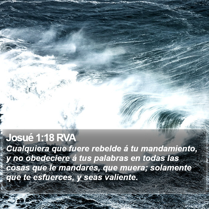 Josué 1:18 RVA Bible Study