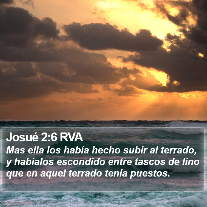 Josué 2:6 RVA Bible Study