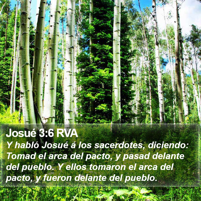 Josué 3:6 RVA Bible Study