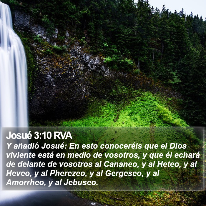 Josué 3:10 RVA Bible Study