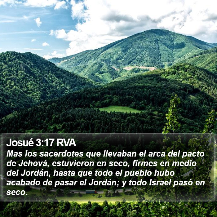 Josué 3:17 RVA Bible Study