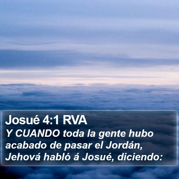 Josué 4:1 RVA Bible Study