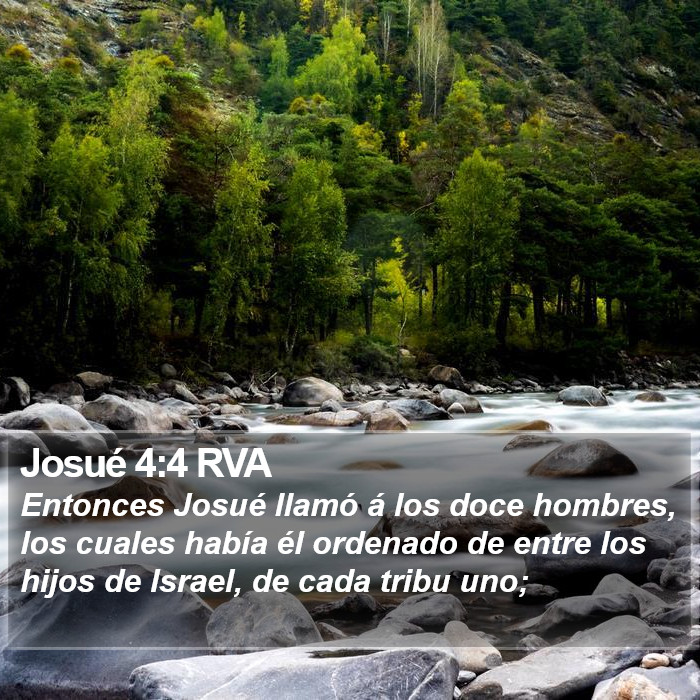 Josué 4:4 RVA Bible Study