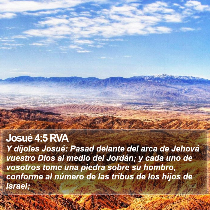 Josué 4:5 RVA Bible Study