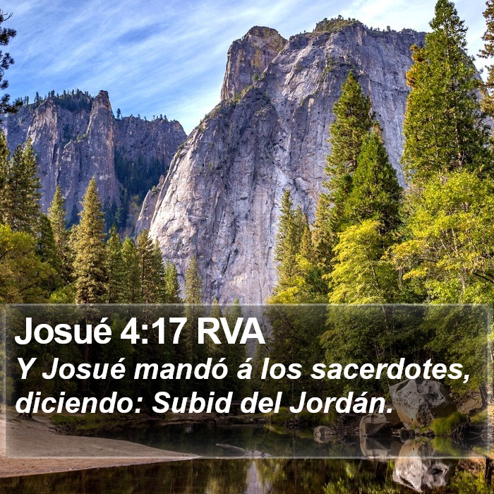 Josué 4:17 RVA Bible Study