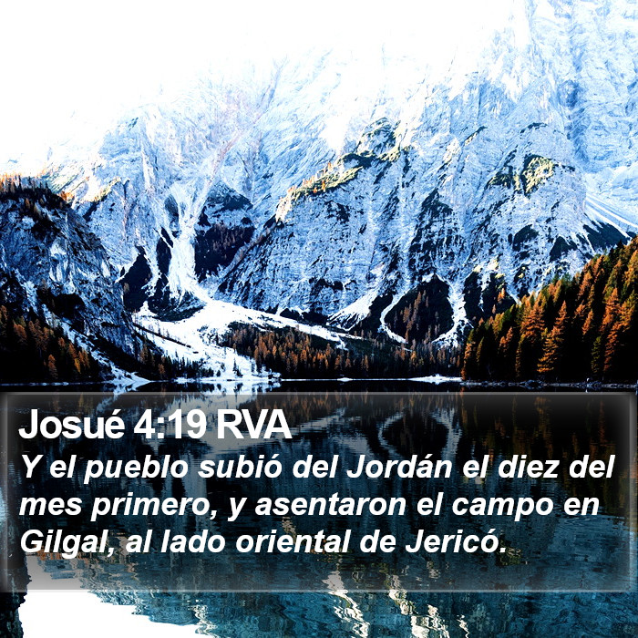 Josué 4:19 RVA Bible Study