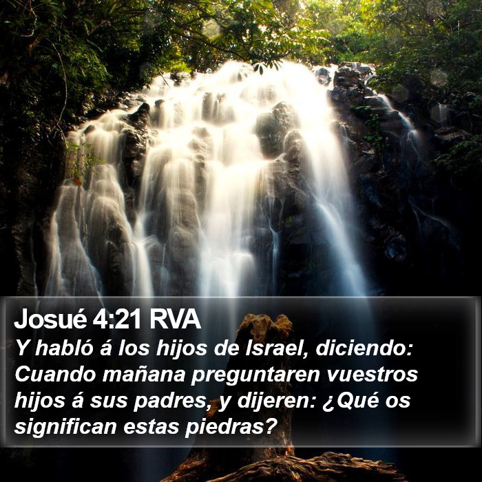 Josué 4:21 RVA Bible Study