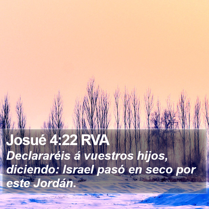 Josué 4:22 RVA Bible Study