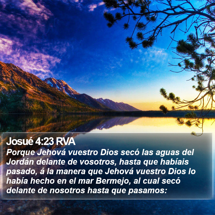 Josué 4:23 RVA Bible Study