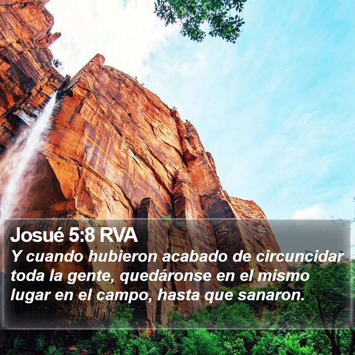 Josué 5:8 RVA Bible Study