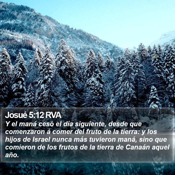 Josué 5:12 RVA Bible Study