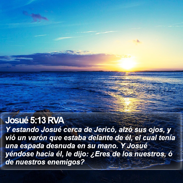 Josué 5:13 RVA Bible Study