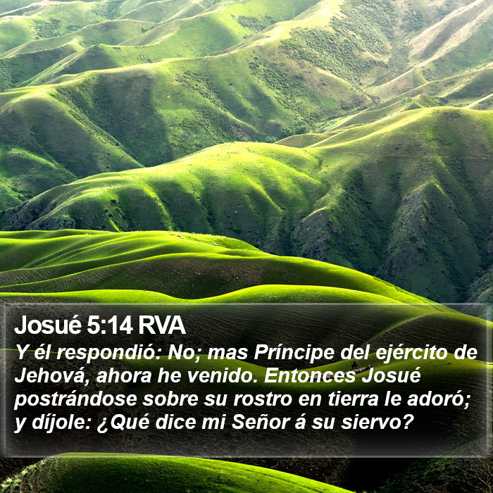 Josué 5:14 RVA Bible Study