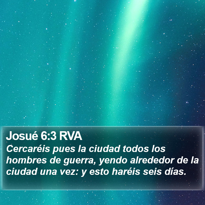 Josué 6:3 RVA Bible Study