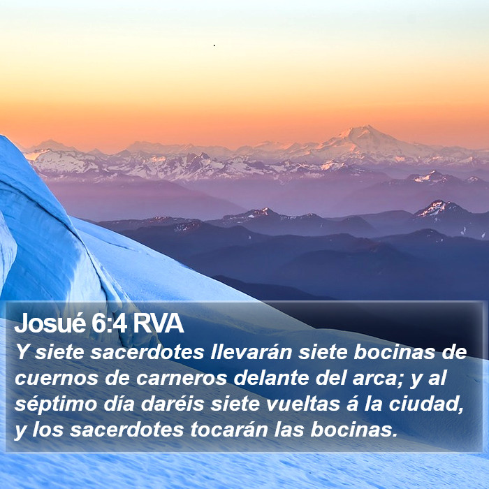 Josué 6:4 RVA Bible Study