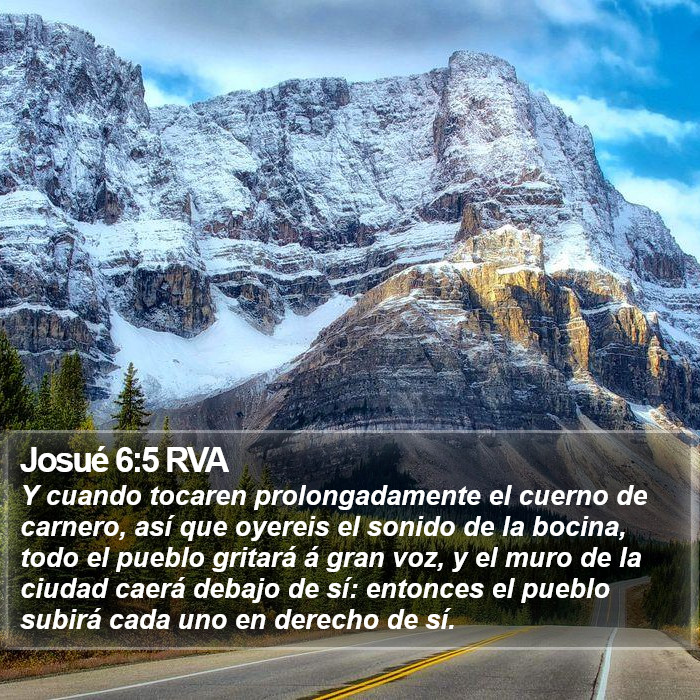 Josué 6:5 RVA Bible Study