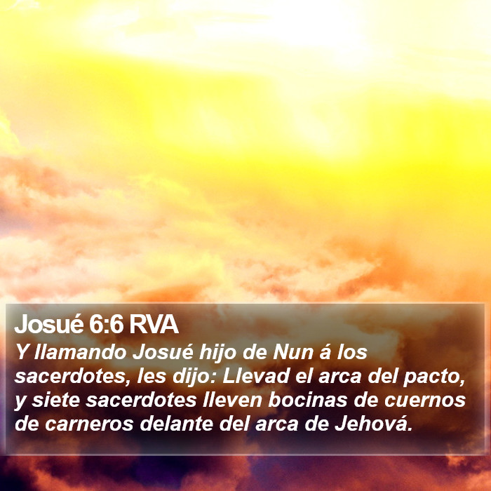 Josué 6:6 RVA Bible Study