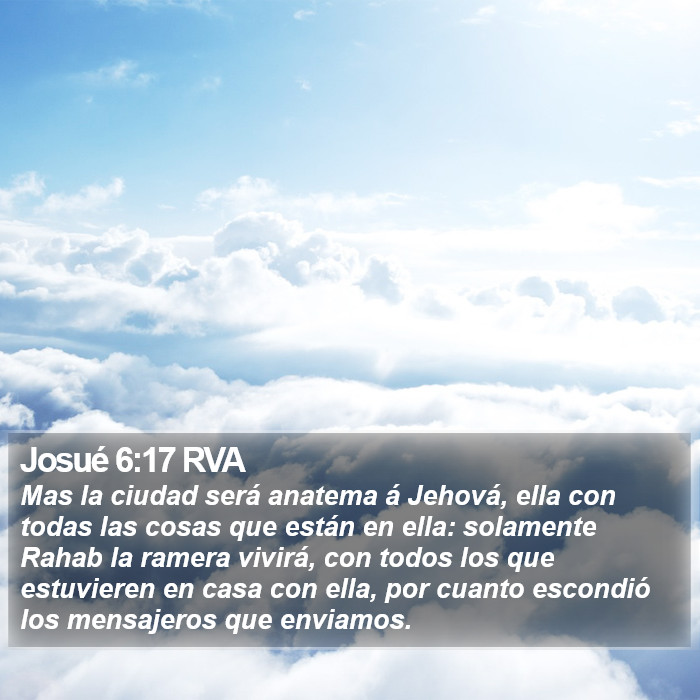 Josué 6:17 RVA Bible Study