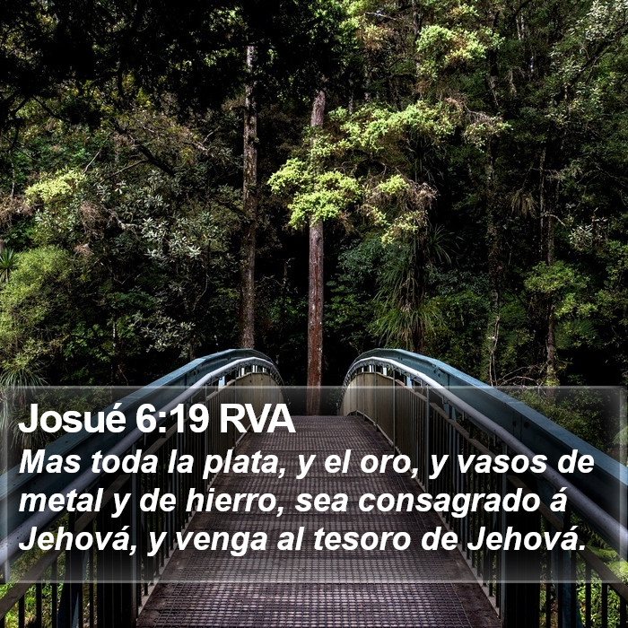 Josué 6:19 RVA Bible Study