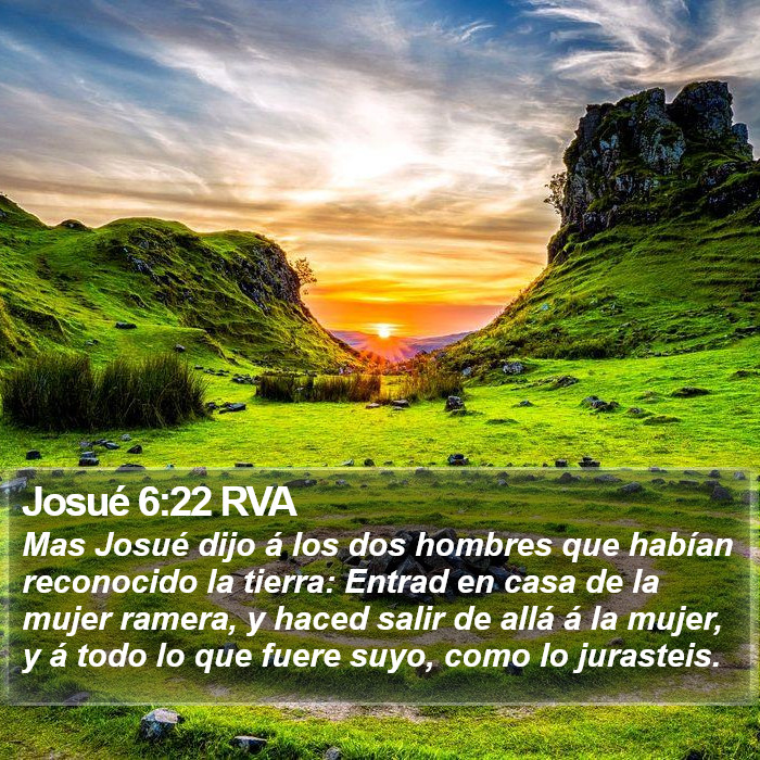 Josué 6:22 RVA Bible Study