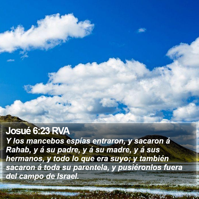 Josué 6:23 RVA Bible Study