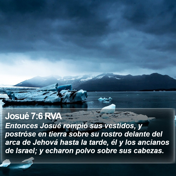 Josué 7:6 RVA Bible Study