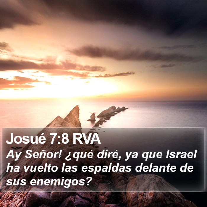 Josué 7:8 RVA Bible Study