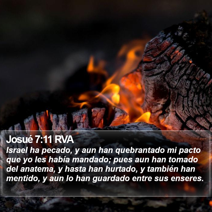 Josué 7:11 RVA Bible Study