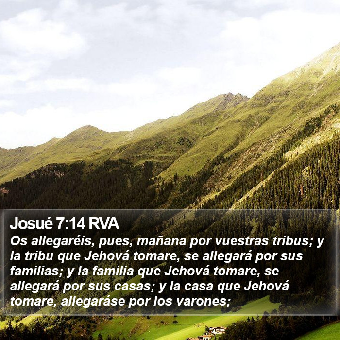 Josué 7:14 RVA Bible Study